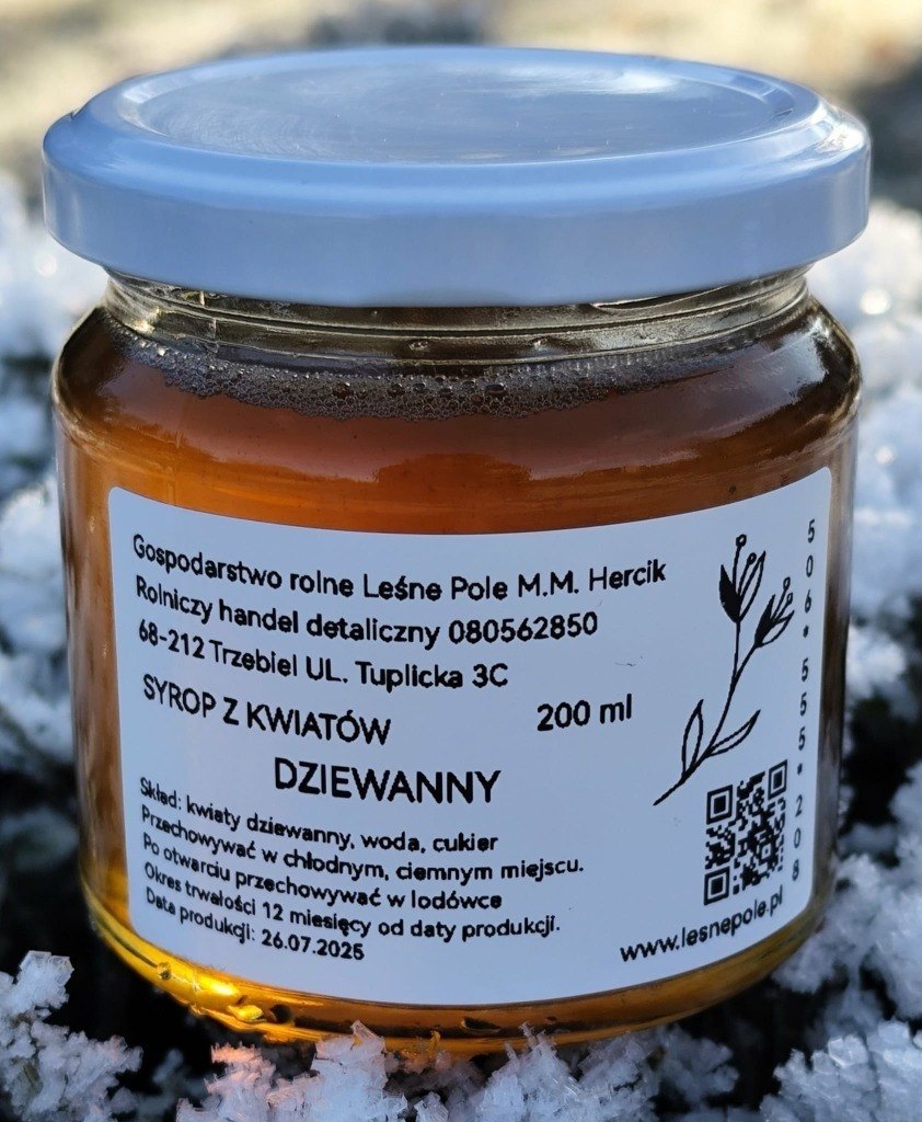 Syrop z kwiatów dziewanny 200 ml