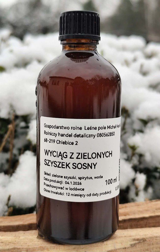 Wyciąg z zielonych szyszek sosny 100 ml